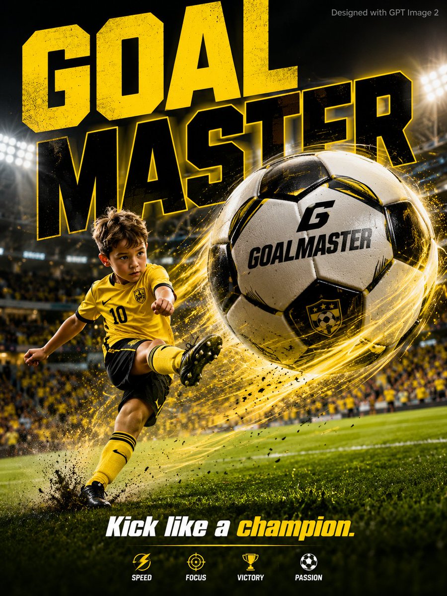 Vibrant Sports Advertisement Poster