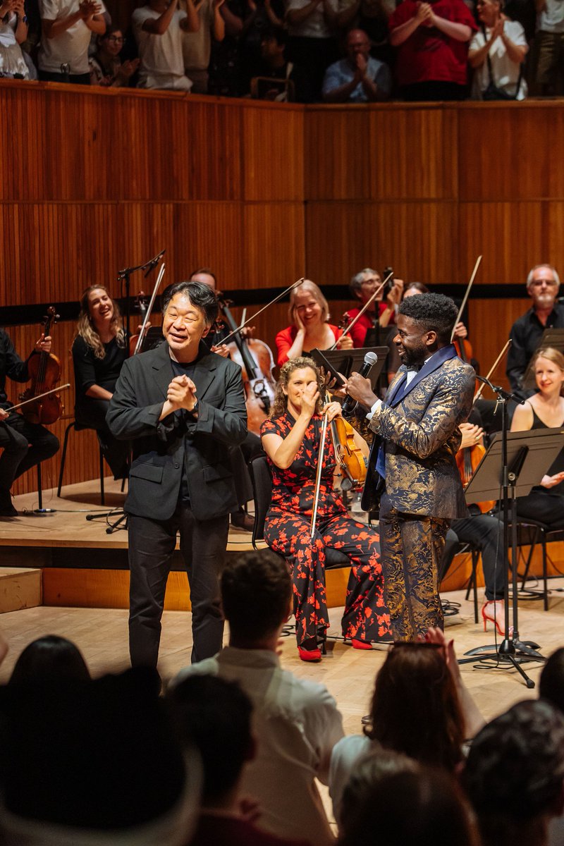 GameMusicFestiv's tweet photo. Persona fans! Are you still grooving after yesterday's concert?

We definitely are! Thank you for your unbelievable energy during the whole performance - we are glad that the Royal Festival Hall is still standing 😅

Stay tuned for more photos from this evening ❤️
@s_megarock @alex_moukala