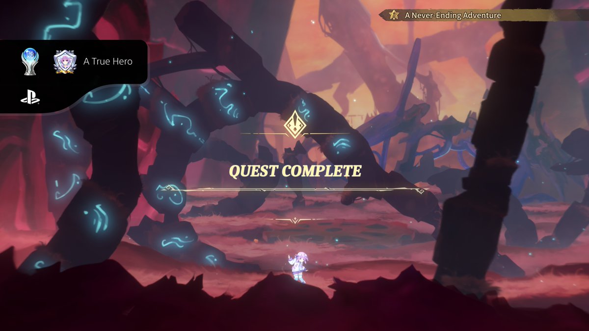 piepp91's tweet photo. Super Neptunia RPG
A True Hero (PLATINUM)
#PlaystationTrophy #SuperNeptuniaRPG #adventure #adventuregame #action #rpg #turnbased #platform #sideview #singleplayer #Playstation #ps5 https://t.co/CAZP246j5j