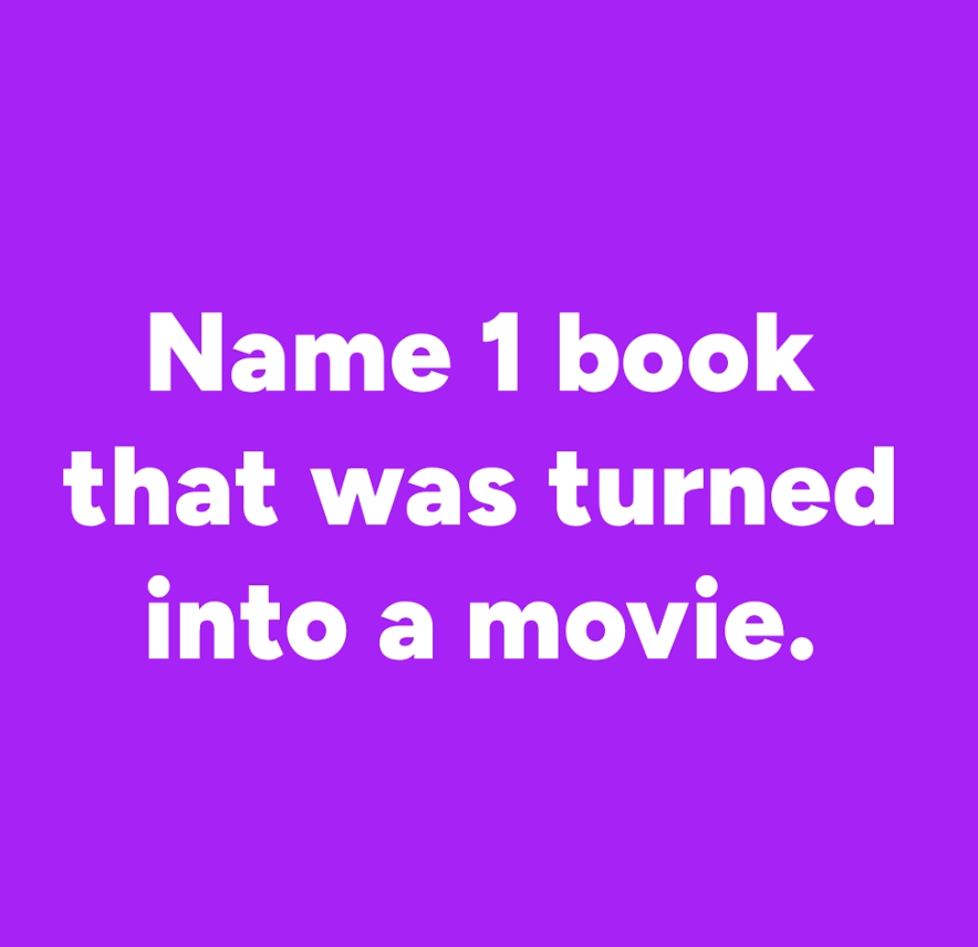 PhilipArdagh's tweet photo. No, YOU sodding name one book that was turned into a movie. https://t.co/pBqbeapLdv