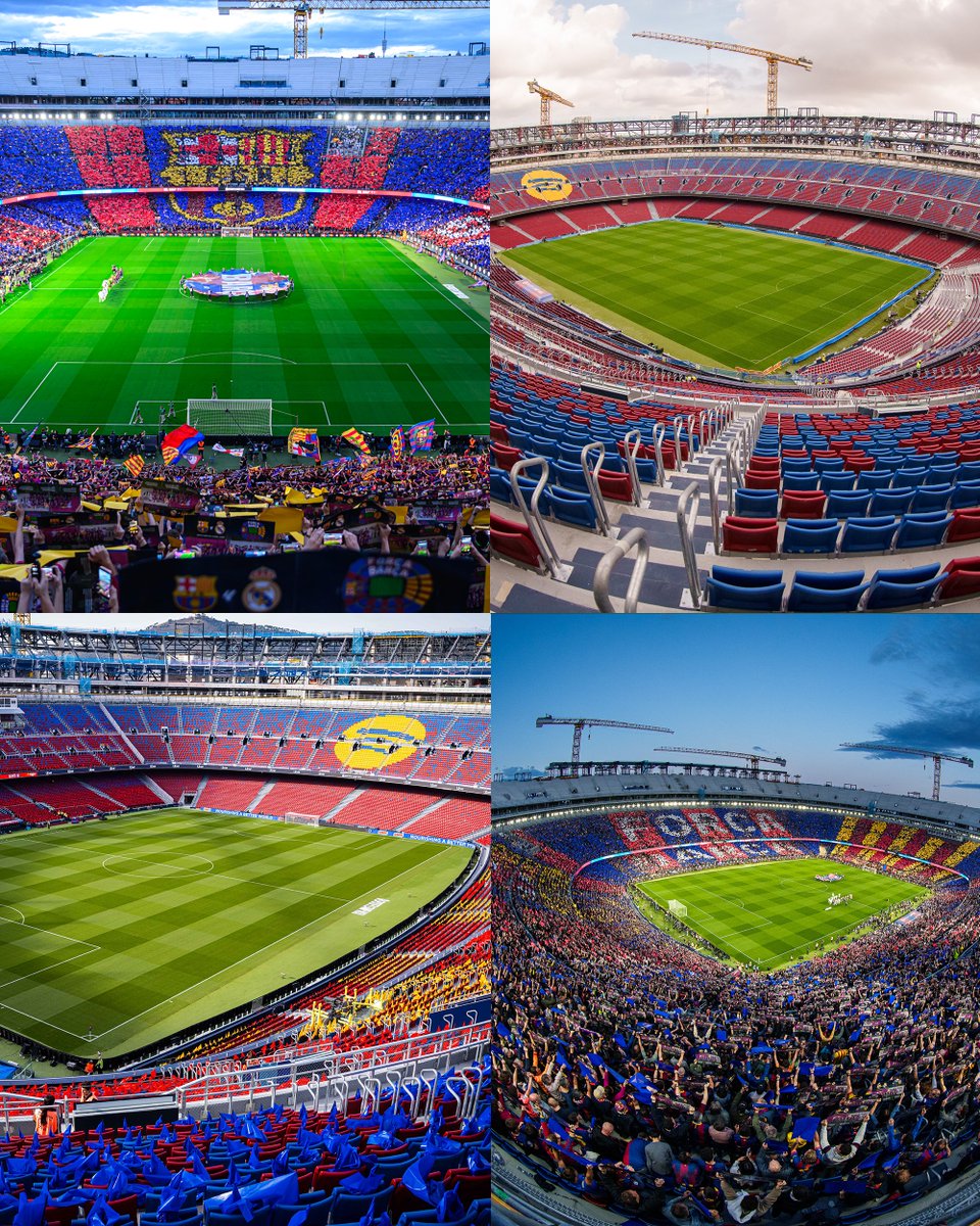 FCBarcelona_cat's tweet photo. L'Spotify Camp Nou 🏟️❤️ https://t.co/6g6ZpTHD4i