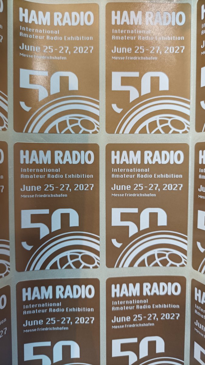 ref_info's tweet photo. #Hamradio2027 
Save the date
Réservez votre weekend 2027 https://t.co/IZUNTyk1rX