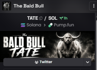 TapasAITC's tweet photo. Tate holding %5 of The Bald Bull

insane potential 

GF3upFzJJPtJzEXTPFL8Hf23zToqLwFCbuLs7qNBpump https://t.co/cW6IZCRguo