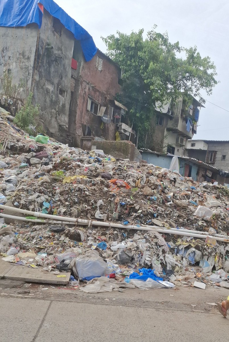 RamanathanMaya's tweet photo. Swatchh Bharat swatchh  Mumbai.  Ghatkopar on the way from International airport to Navi Mumbai. https://t.co/TG748Ebpxp