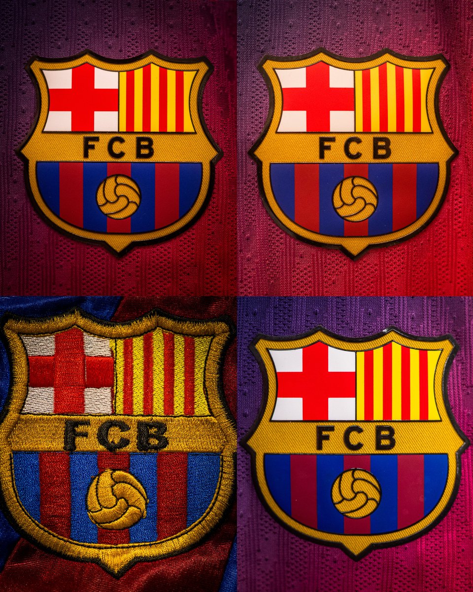 FCBarcelona_es's tweet photo. Nuestro escudo 💙❤️ https://t.co/fdbqFrOzCp