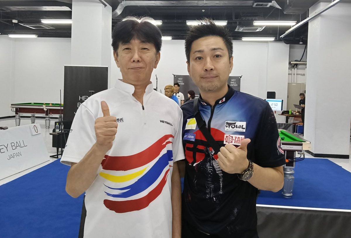 compus_hiro's tweet photo. JOYHeyBallJapan全日程終了しました
土方プロ優勝おめでとうございます✨ https://t.co/O4leLwOJ9R
