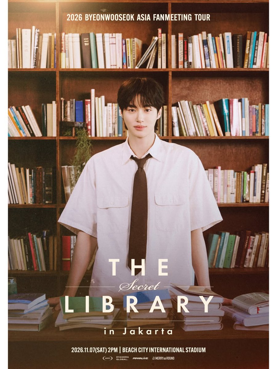 quietarch1ve's tweet photo. 📢 Heads up, bestie! 🎟✨

Open Slot Velvet Queue is coming! 👀✨

Stay tuned ya, bestie! Jangan sampai kelewatan update-nya. 💜

#BYEONWOOSEOK #변우석
#BYEONWOOSEOK_TOUR_in_JAKARTA
#TheSecretLibrary_in_Jakarta https://t.co/2ZOs0trhLZ