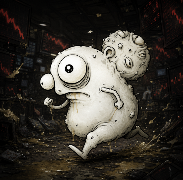 BLORP_DEV's tweet photo. People saw BLORP and ran.
BLORP saw people and waved.
He was never evil - just ugly, sticky, confused, and impossible to erase.

#BLORP #Pump #Solana https://t.co/iMRZarEQB8