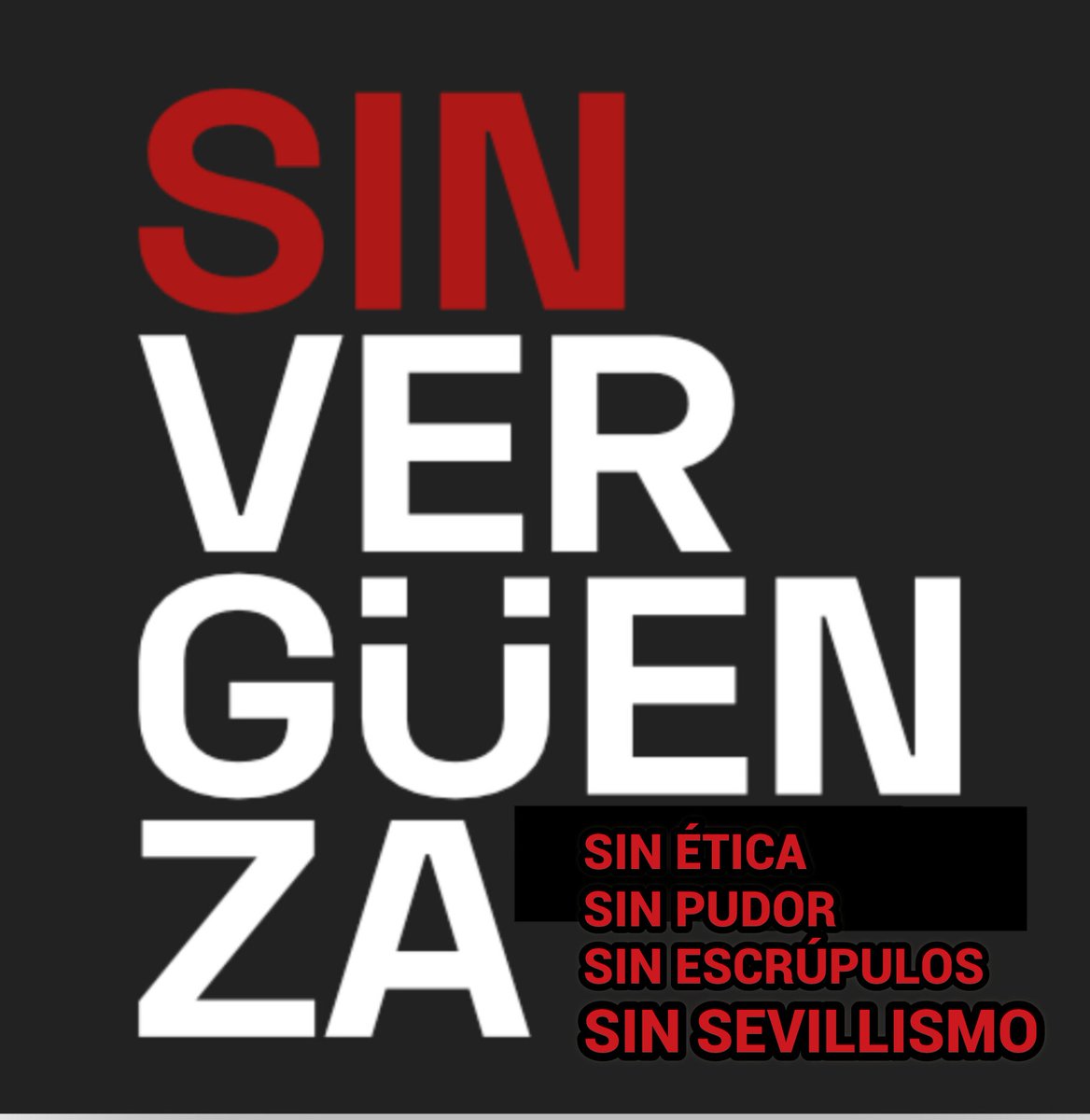 NachoMateosSFC's tweet photo. El #SevillaFC ya no existe, porque unos golfos se lo han cargado.

Y ya no hablo del SFC campeón y grande, hablo de un Club señor, con clase, con sentido, con sentimiento, con sensibilidad...

No, nuestro #SevillaFC ya no existe, una pandilla de SIN VERGÜENZA se lo han cargado. https://t.co/L4eBw3eRKS