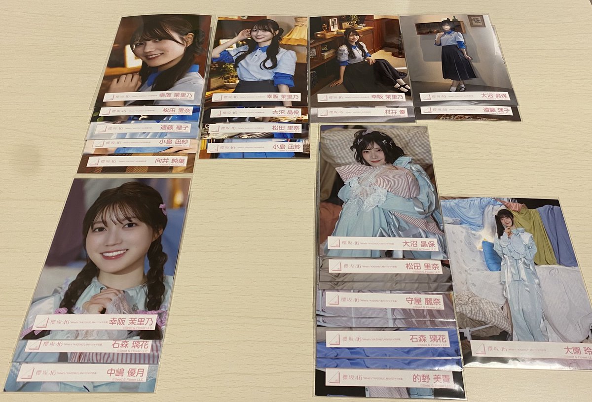 m153nano's tweet photo. 櫻坂46 生写真 トレ
lonesome rabbit Wha's KAZOKU ジャケ写 コインランドリー

【譲】画像1-4

【求】
lonesome ドレス：向井 ヨリ チュウ ヒキ
ジャケ写：村山 ヨリ ヒキ
コインランドリー：村山 ヨリ

神戸（7/29）、広島（8/9）現地トレ＞＞郵送（複数枚〜）
お気軽にお声掛けください🌸 https://t.co/G4Dq7oHK4Z