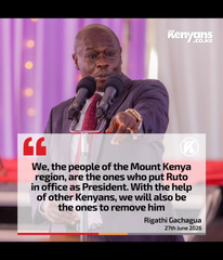 wanjohip33's tweet photo. Yes, the core claim about putting Ruto in office is largely true based on 2022 election data and Mount Kenya's political role. https://t.co/uURNhKfTU4 2022 Kenyan presidential election, darling(WSR) of MT with Rigathi Gachagua defeated RAO. https://t.co/pPsqpzmumk