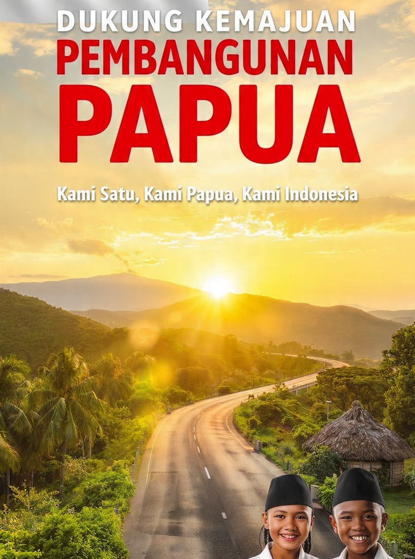 rozez65's tweet photo. Pemerintah Hadir ,
Papua Sejahtera ,
Dukung Pembangunan Papua ,
Papua NKRI ,
Pemerintah Sigap untuk Papua https://t.co/HydimPC9uH