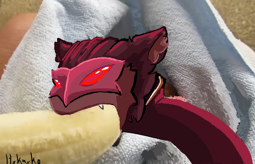 ItsKurko's tweet photo. I saw a video on youtube of a bat eating a banana and I knew what I had to do. (nas banan) #forsaken #robloxforsaken #robloxart #nosferatu https://t.co/rof7rUATaC