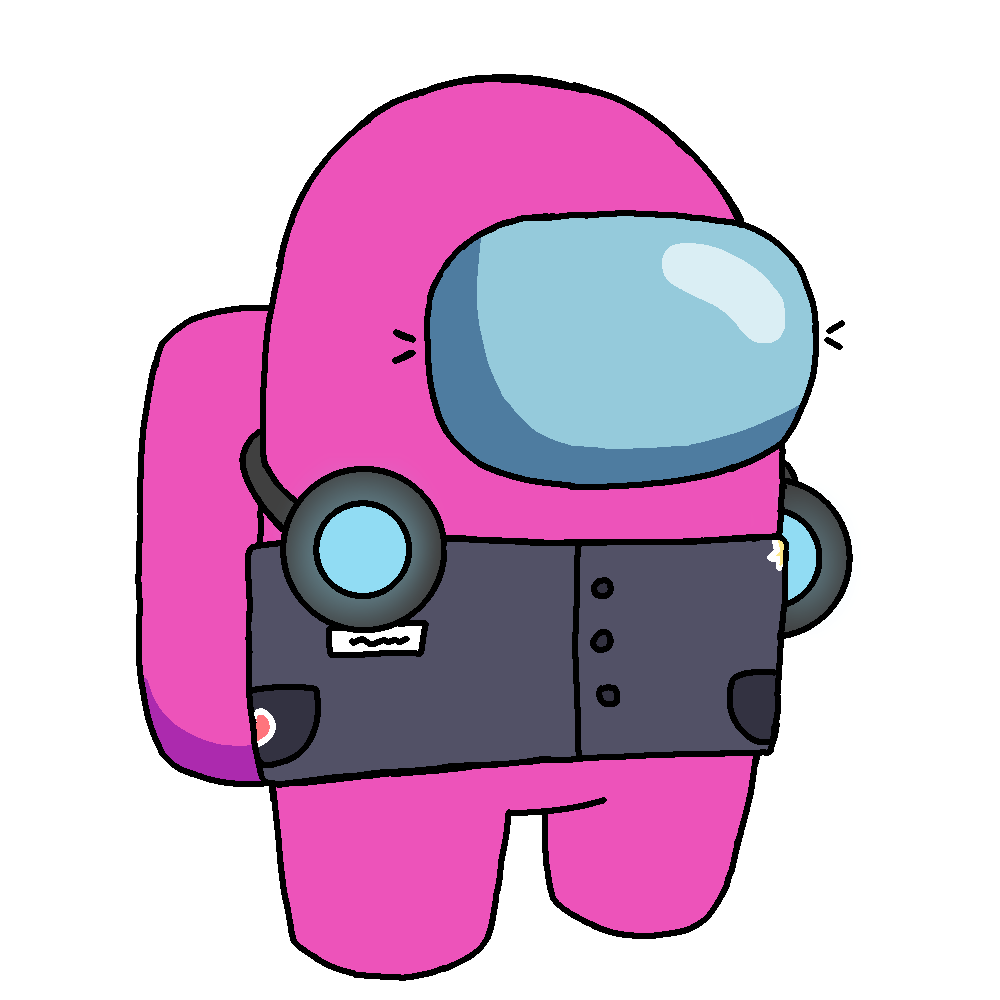B4AGUTTE's tweet photo. My cool among us show oc and a cool art https://t.co/M7gPEvpye7