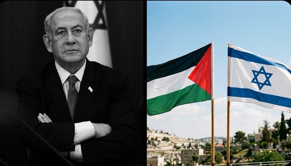 RT by @mikenov: RT by @mikenov: 🚨⚡Netanyahu: "There is no room for two states between the sea and the jordan river."