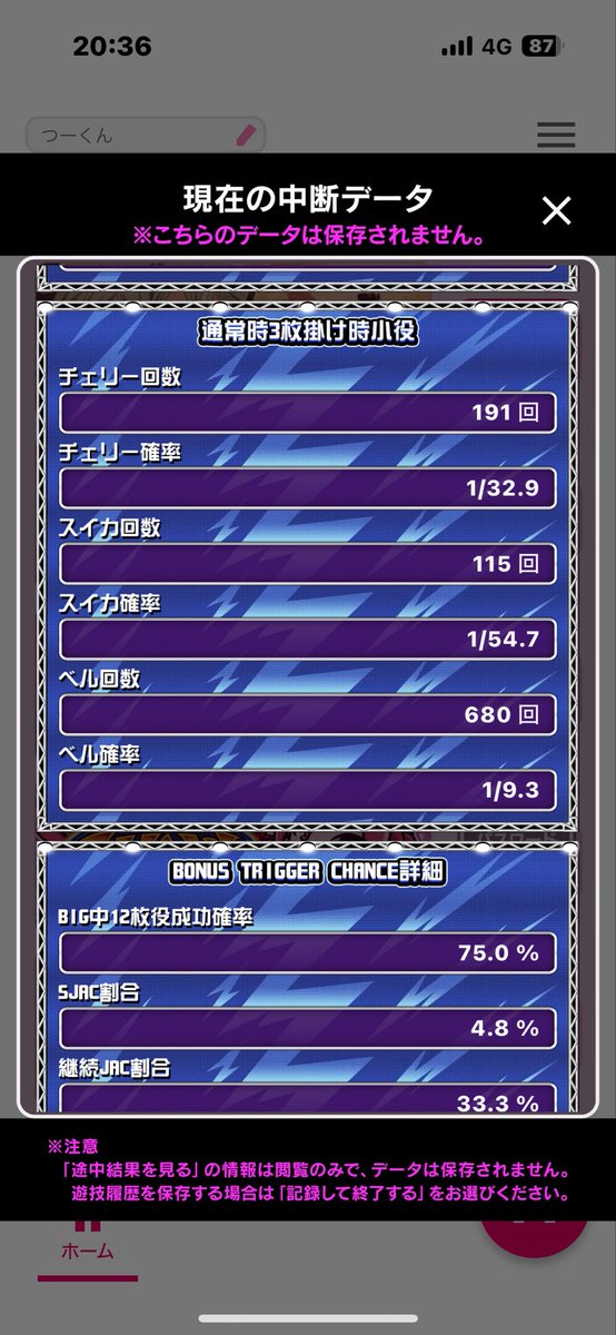 APEXtuna32's tweet photo. パチスロ怖すぎる。これで6なんよ？なんも打てなくなる。 https://t.co/BeyhcUrsRR
