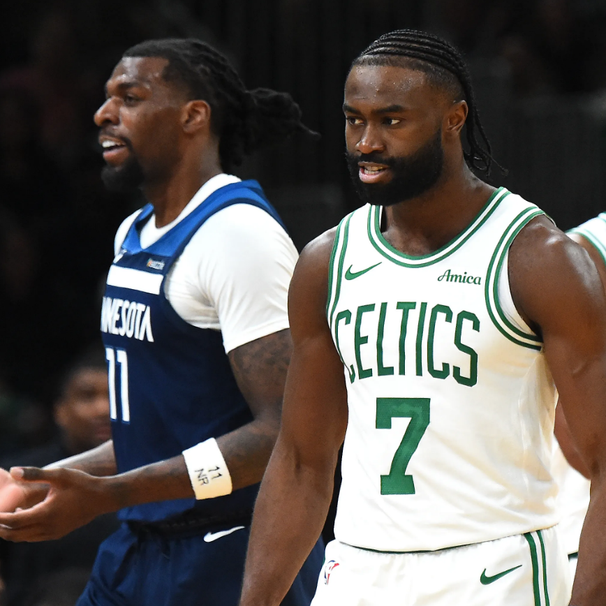 HornetsReddit's tweet photo. The Charlotte Hornets held exploratory trade conversations for Jaylen Brown that included the recently acquired Naz Reid, per @MikeAScotto. 🤨

"Before the LaMelo Ball trade, Boston desired Reid as part of Brown trade talks with Minnesota, as noted by The Athletic's Jon Krawczynski. Reid once again was brought up in talks for Brown after joining the Hornets, @hoopshype has learned."

"Charlotte has also gauged the trade market value of forward Miles Bridges, who's on an expiring $22.83M deal. His salary would be needed to make any Brown trade work with Charlotte. With that said, exploratory talks with the Hornets have cooled."

(📰 https://t.co/b6nHhJr8It)