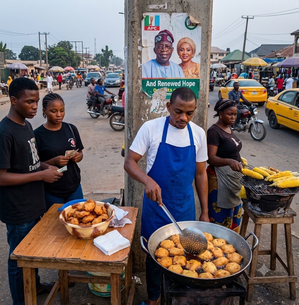OAngelralph's tweet photo. I cannot disrespect my First Lady. Akara way is were we are … https://t.co/hxPJaXJSaO
