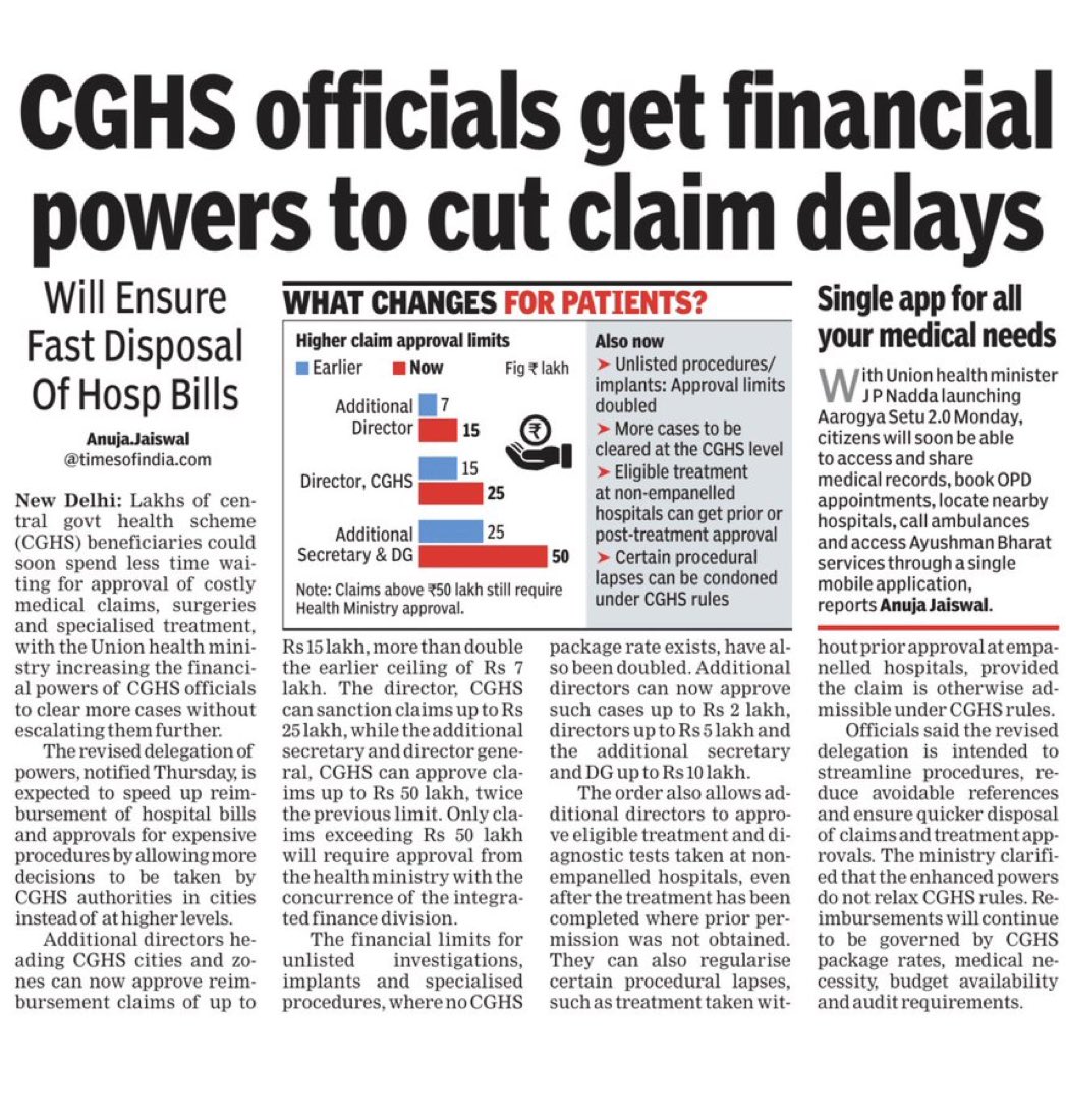 The4thEstate_In's tweet photo. It is not lack of powers which frustrates beneficiaries rather the arrogance &amp; lack of compassion coupled with the attitude of officials as if giving alms to beneficiaries is the main culprit. This can be improved by change in mentality of #CGHS Officials. https://t.co/WL7mtbYjSc