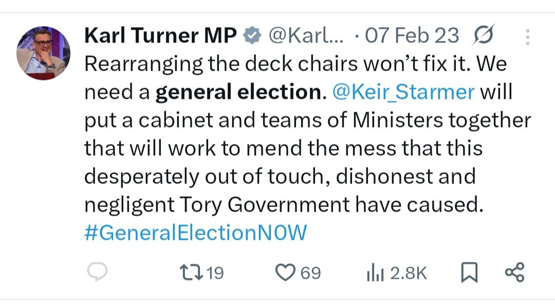 PaulBmwTech's tweet photo. @KarlTurnerMP @SteveReedMP @Keir_Starmer @andyburnhamHQ @bbclaurak ME TOO KARL LAD.... https://t.co/32jY5hYCfq