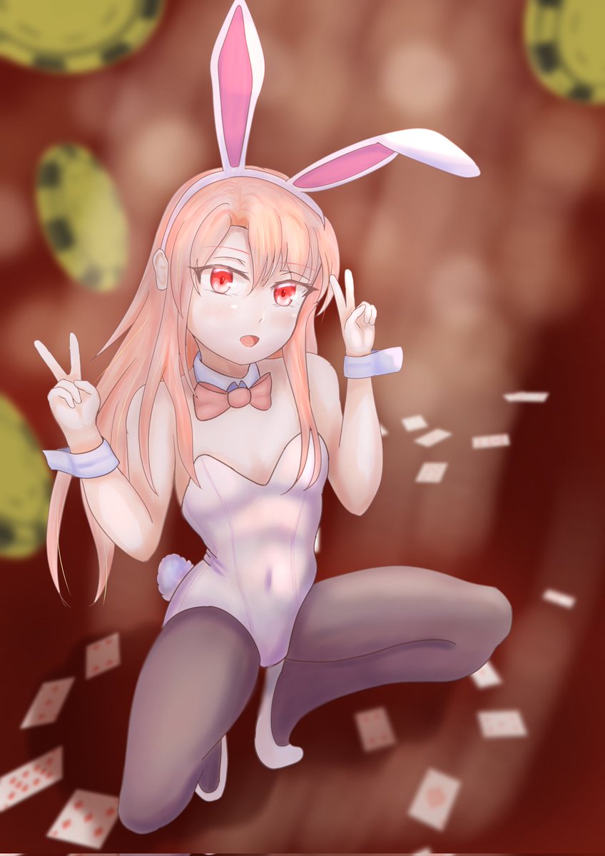 kalin_kalin_'s tweet photo. #今月描いた絵を晒そう 

今月はバニーイラスト多めに描きました🐰　特にクロはアクスタにもしたいほどの出来栄えです。 https://t.co/VyC7iSj8bI