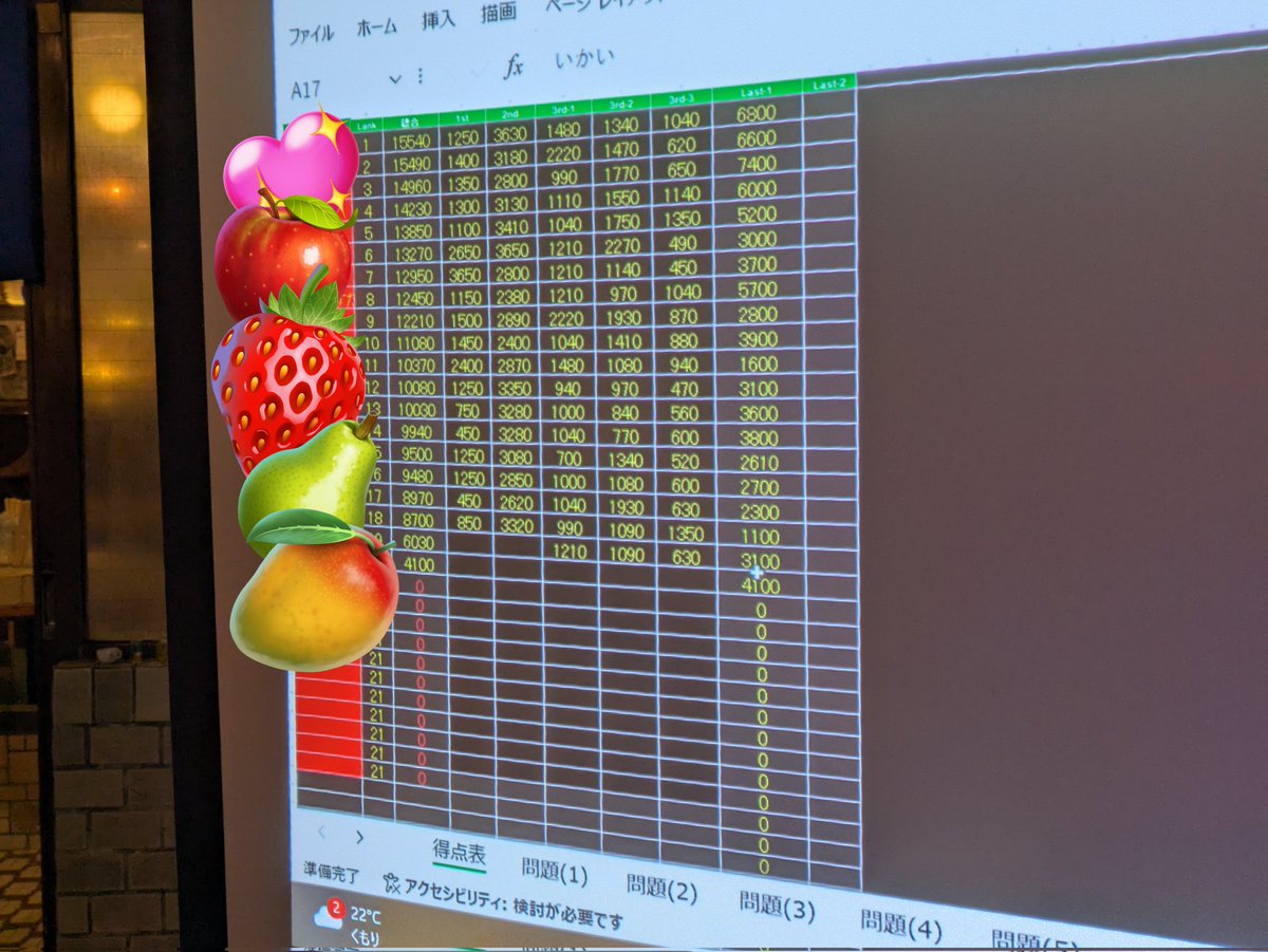taitan3da's tweet photo. 本日は九条湯ボードゲームパーティーにお越しいただきありがとうございました。前回の2倍近くの参加者になったこともあって結構長丁場になってしまいましたが何とか楽しい会になったかなと思うってます。（関数で処理早くしたけどボリューミーだったか。）

次回12月の頭が11月終わりぐらい予定です！ https://t.co/jC16NK3oUO