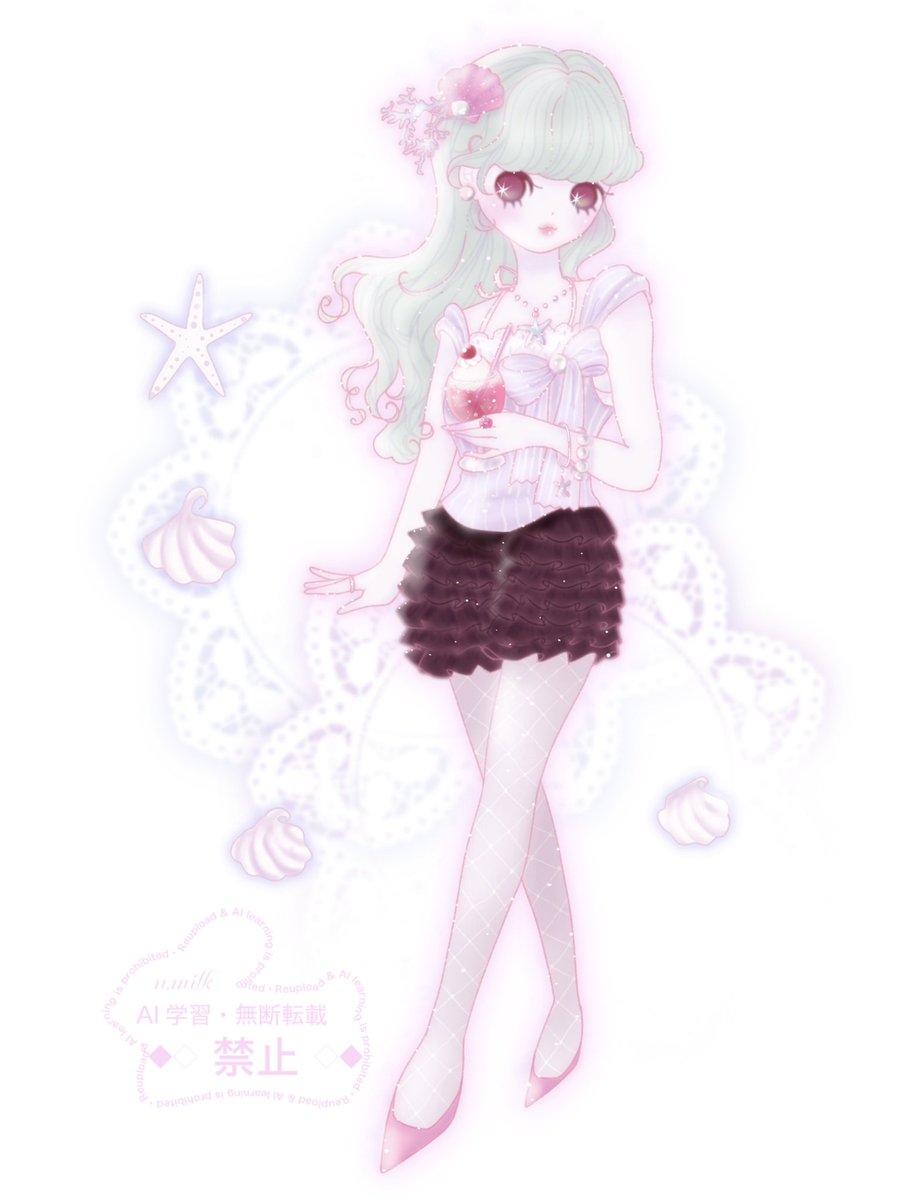 suyasuya_cake's tweet photo. クリームソーダ✩.*˚

#oc #illustration #イラスト https://t.co/FCJ1nNj6WY
