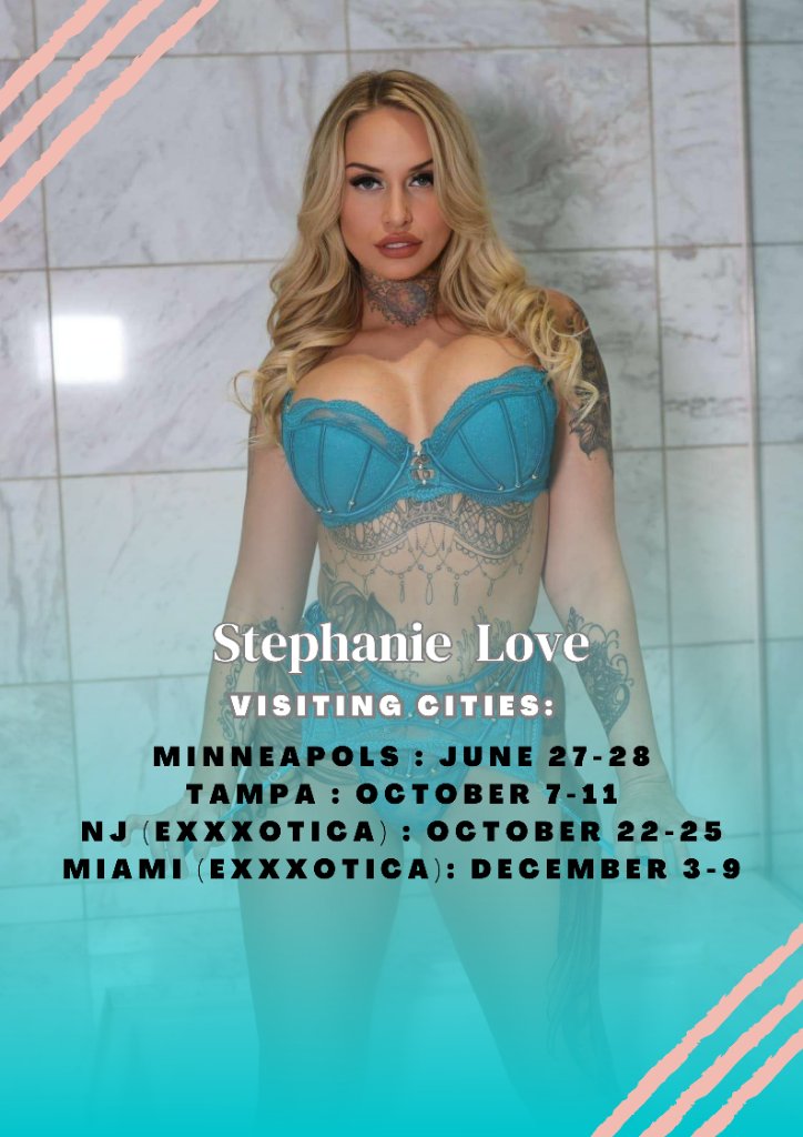 AlluringIntros's tweet photo. Not everyone leaves a lasting impression... but #StephanieLove certainly knows how to. 💞 With her sweet energy and irresistible charm, she has a way of making every moment memorable and every thought lead right back to her. 🥹 https://t.co/tttppjcSiH