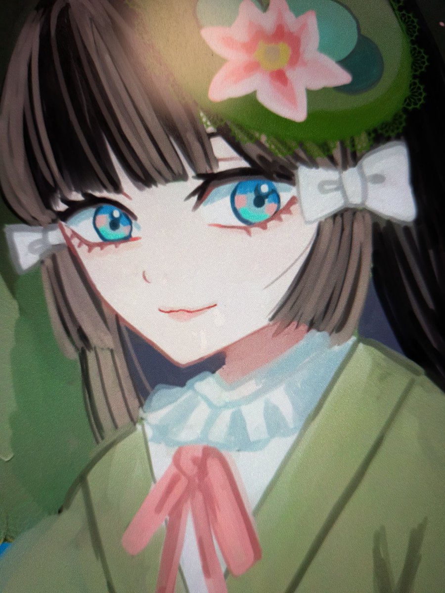 drawing_l_mouse's tweet photo. モネらでんちゃんwip https://t.co/x4WQq0k1CI