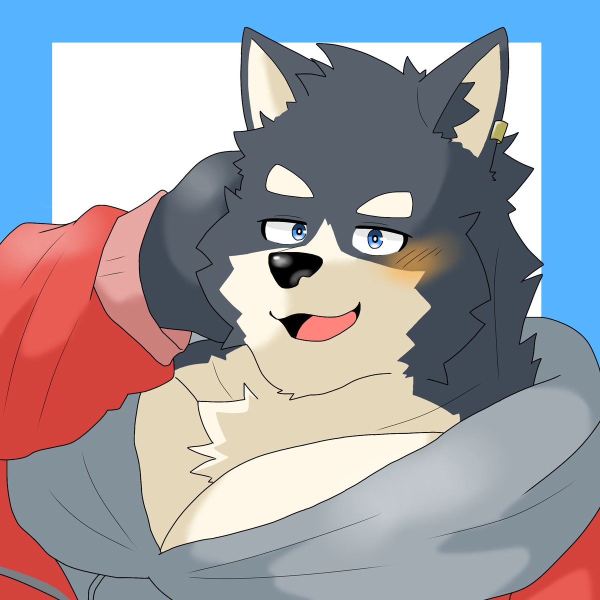 新しいプロフィール画像 オレオパパに新しいアイコンイラスト貰っ
