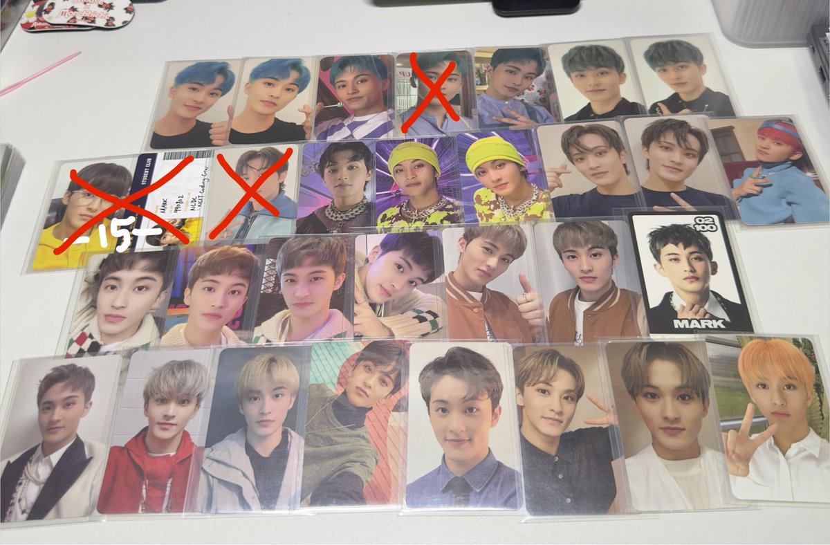 crocheil's tweet photo. [WTS/HELP RT]

Mark Lee Bulk PC 

- RM15/each (unless stated in the pic) 
- Prefer those who take more (feel free to open sharing) 
- Free Claim only if you buy more than RM50
- Postage RM8 (WM) / RM12 (EM)￼

#pasarNCT #pasarNCTmy https://t.co/fXI7wihBQa