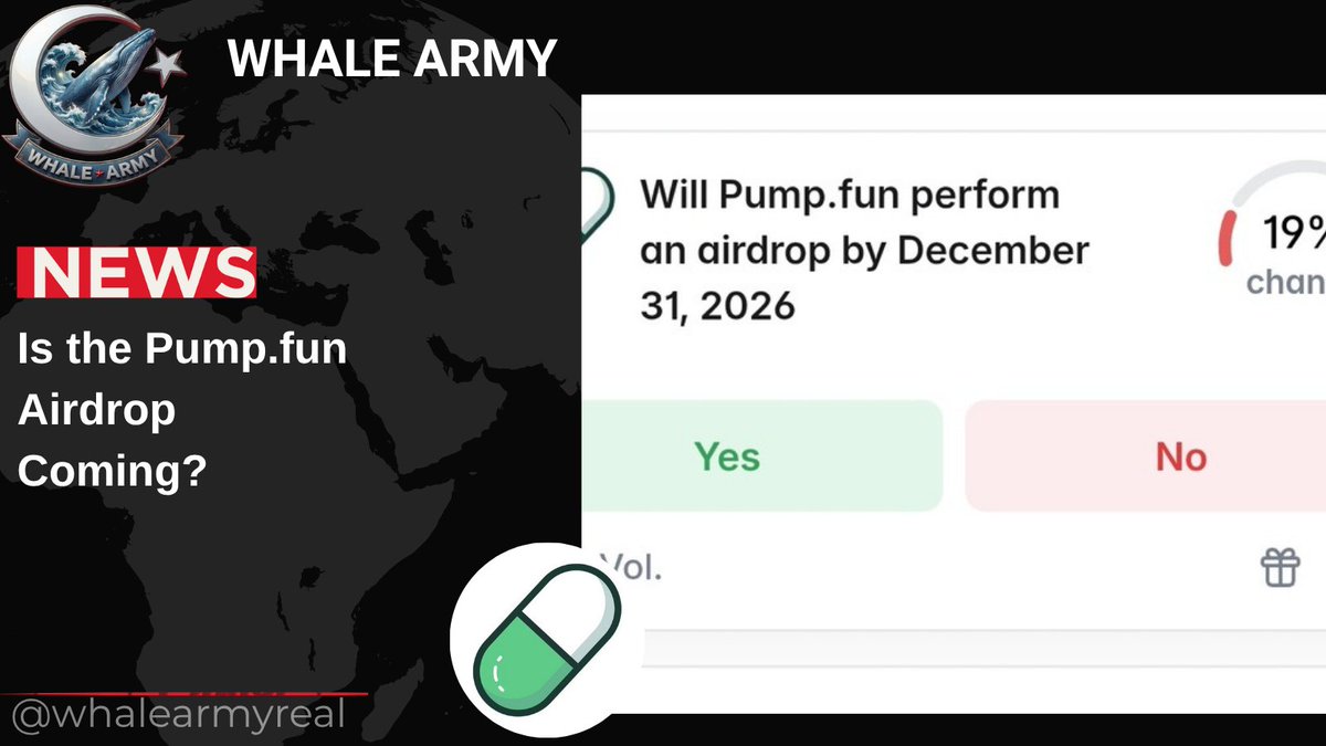 whalearmyreal's tweet photo. #Pump .fun Airdrop'u Geliyor mu?

Yaklaşık bir yıldır ertelenen airdrop, toplulukta büyük bir güven kaybına yol acmiştı.

Ancak son dönemdeki ipuçları dağıtımın çok yakında gerçekleşebileceği yönünde spekülasyonları artırıyor.

Önemli kripto figürü #Ansem tekrar airdrop hakkında sorular sormaya ve https://t.co/wLRJJwSGwQ ekosistem tokenlarını yeni bir cüzdandan satın almaya başladı. Bu, hareket olabilir işareti olarak
yorumlanıyor.