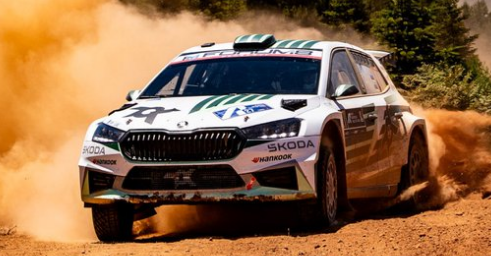 WRCrtp's tweet photo. @robertvirves venceu o @AcropolisRally com 1m02s de vantagem para @AMikkelsenRally que furou na manhã de domingo. Virves tinha já vencido este ano o Rali Safari. https://t.co/xVTbnbggo9