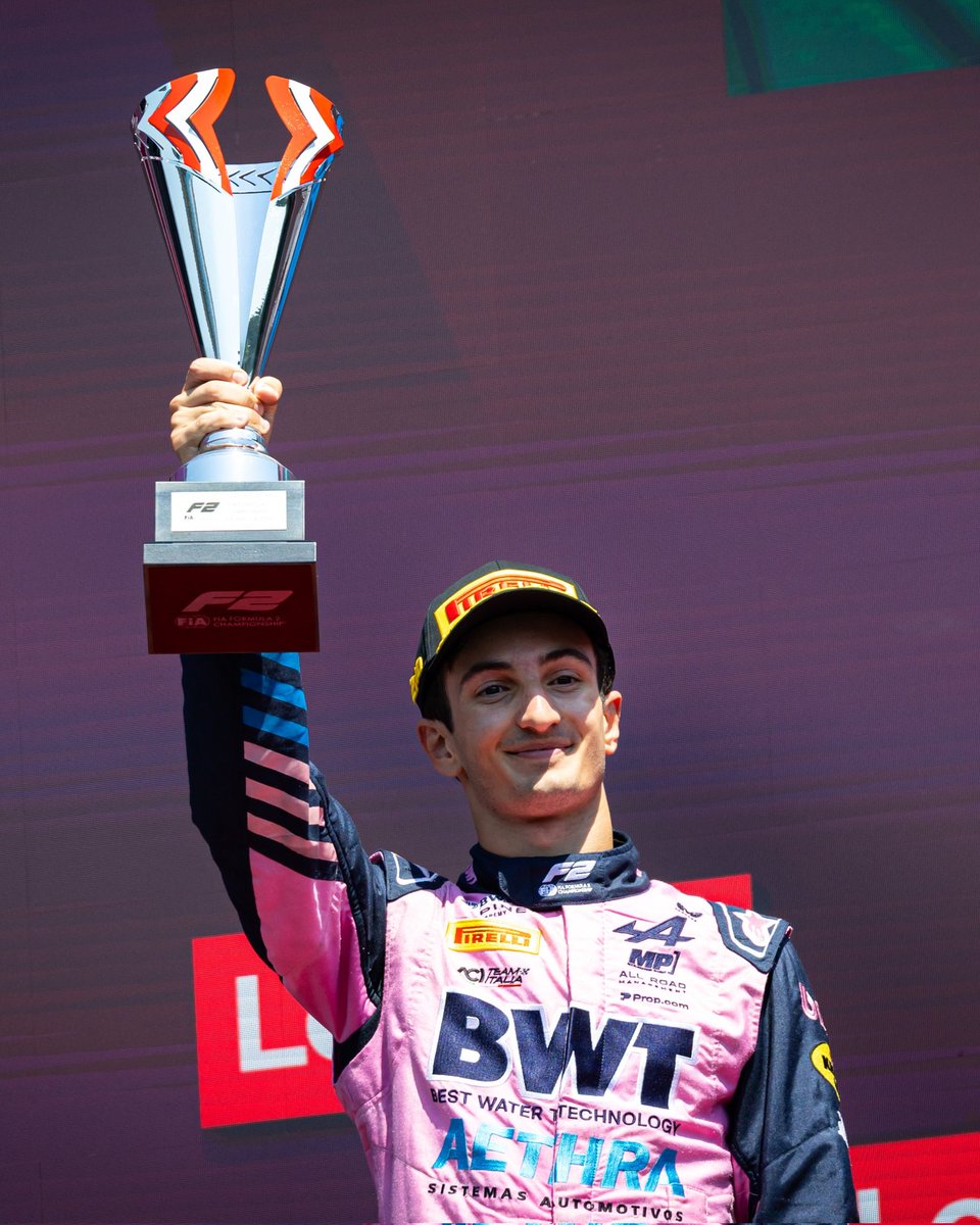MiniGabriele's tweet photo. P2 in Austria 🏆🥈

A solid weekend ends with another trophy. Happy to be part of a fantastic double podium for MP Motorsport.

Big thanks to everyone in the team for all the hard work. Time to focus on Silverstone. 💪🏻

📸: Dutch Photo Agency

#F2 #AustrianGP https://t.co/CcDaZKv3YU