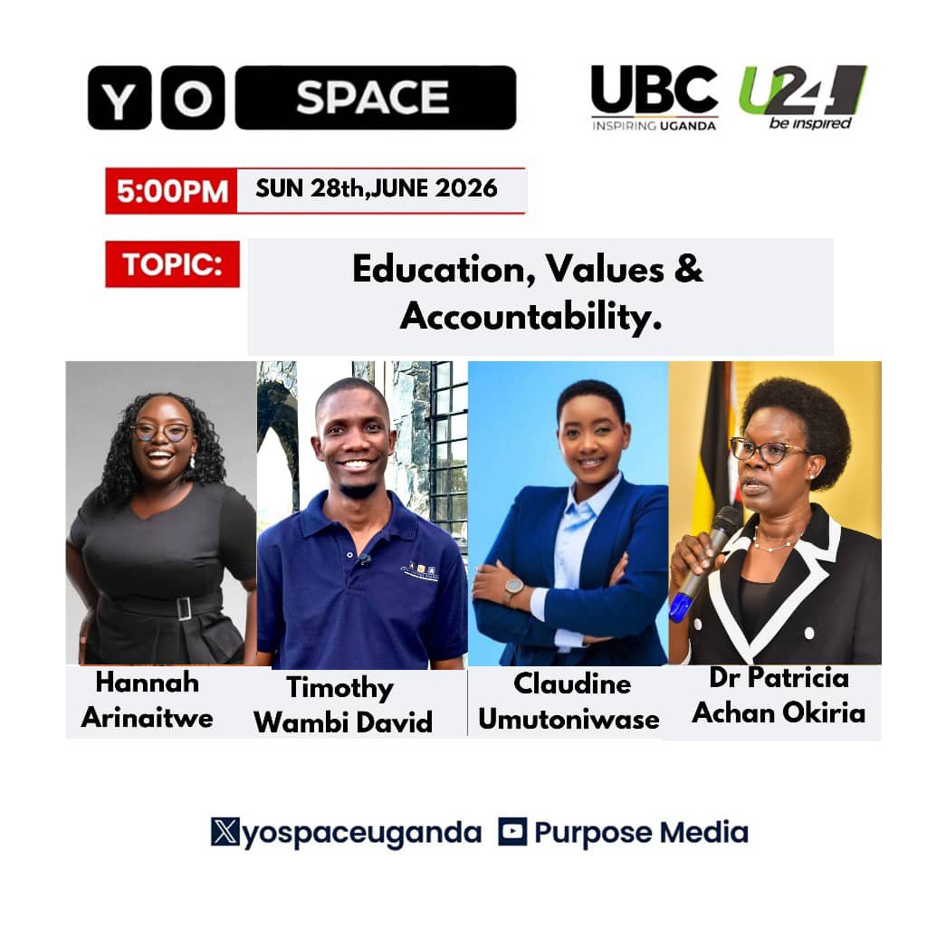 VUCoopEd's tweet photo. What good are great grades if we fail to build great values?

Preparing students for the world of work goes beyond technical skills. 

Join our own @_ClaudineU alongside @DrOkiria , @timothydwambi &amp; @arinaitwehannah Today at 5:Pm  @ubctvuganda 

@yospaceuganda @VUKampala https://t.co/pw1EX9O9td