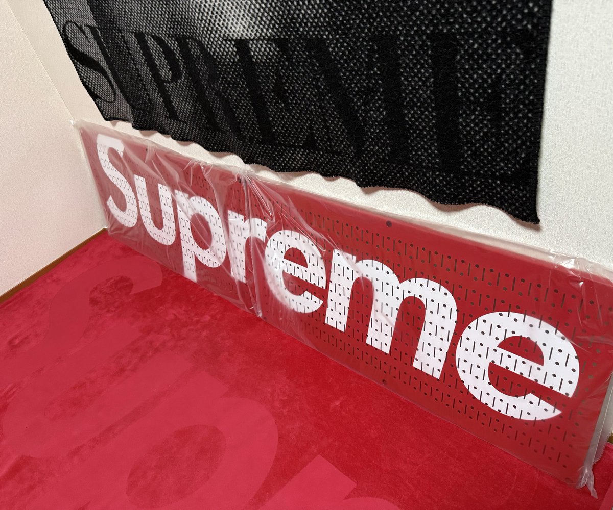 Supreme®/Wall Control Pegboard Panel (Set of 2) Color:Red Price 