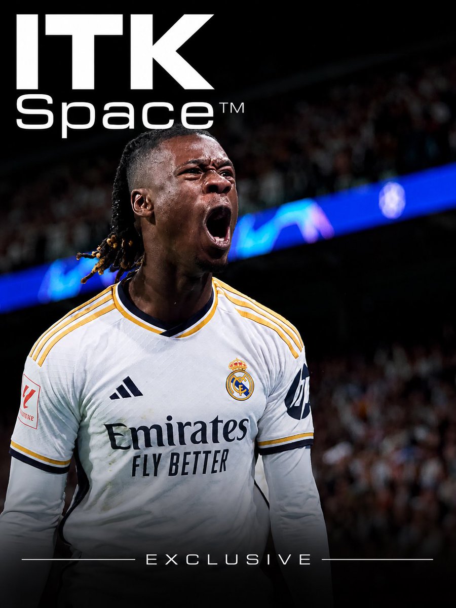 ITKSpace's tweet photo. CAA Stellar, the agency representing Eduardo Camavinga, has begun actively exploring the market and is currently offering the midfielder to several of Europe’s elite clubs, including Chelsea, Arsenal, England’s crown jewel Liverpool FC and Bayern Munich, as, according to intermediaries, they quite aggressively assess the possibility of a transfer this summer.

Real Madrid are understood to value the French international at around £60 million, a figure that has been communicated during preliminary discussions with interested parties. However, I can now reveal and confirm exclusively that, despite being made aware of the opportunity, both Liverpool and Bayern Munich have decided against pursuing a deal, with neither club currently viewing Camavinga as a priority target.