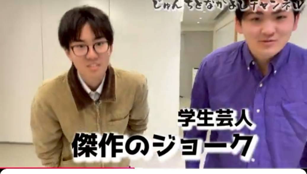 2taiketsu_710's tweet photo. 🕰️演者紹介

①傑作のジョーク
②吉見　河田
③学生芸人だよ馬鹿野郎 https://t.co/yqASrZEItf