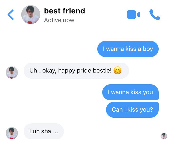 sairensaint's tweet photo. #heejake one tweet au 

happy pride month sa mga inlove sa mga best friends nila??... https://t.co/sggkHyXYpQ