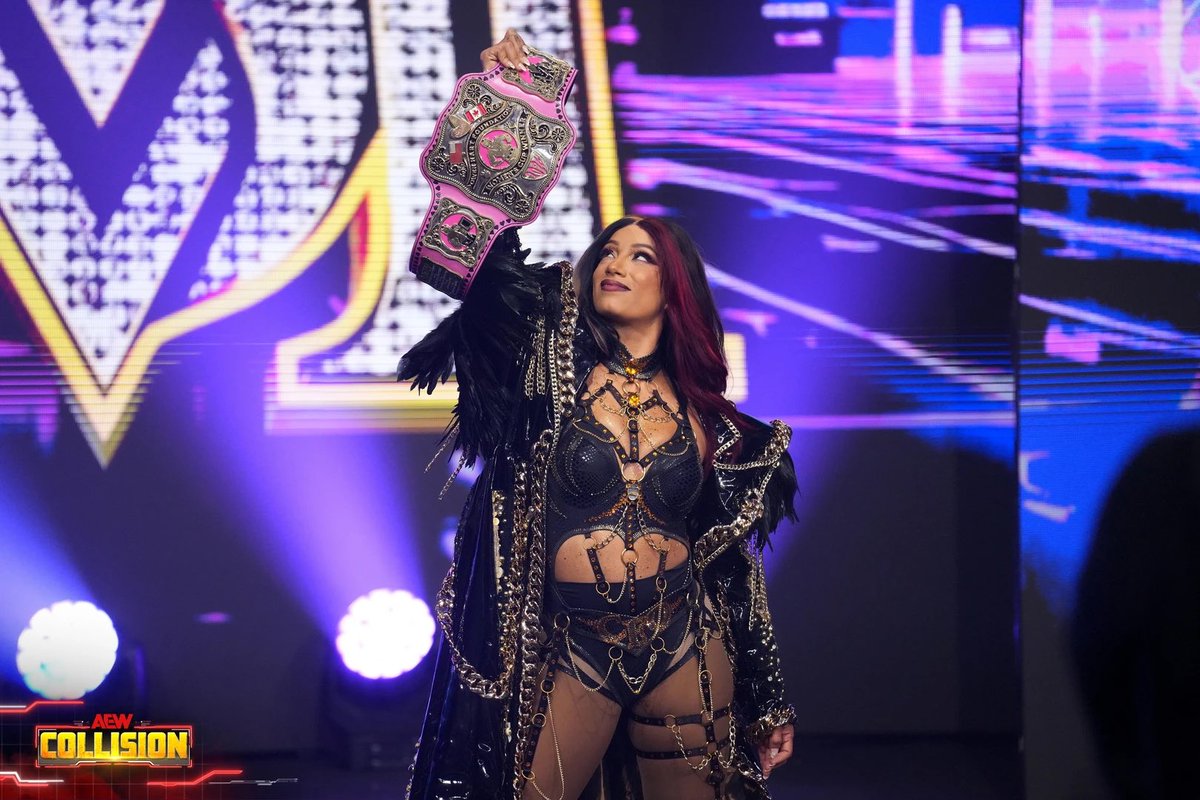 CaseyMorgan94's tweet photo. Photo digitals of Mercedes Moné from her main event tag team match on Collision last night. 🤑🐐🏆

#TheCEO #MercedesMoné #MercedesVarnado #メルセデス・モネ https://t.co/9LumMZosQB