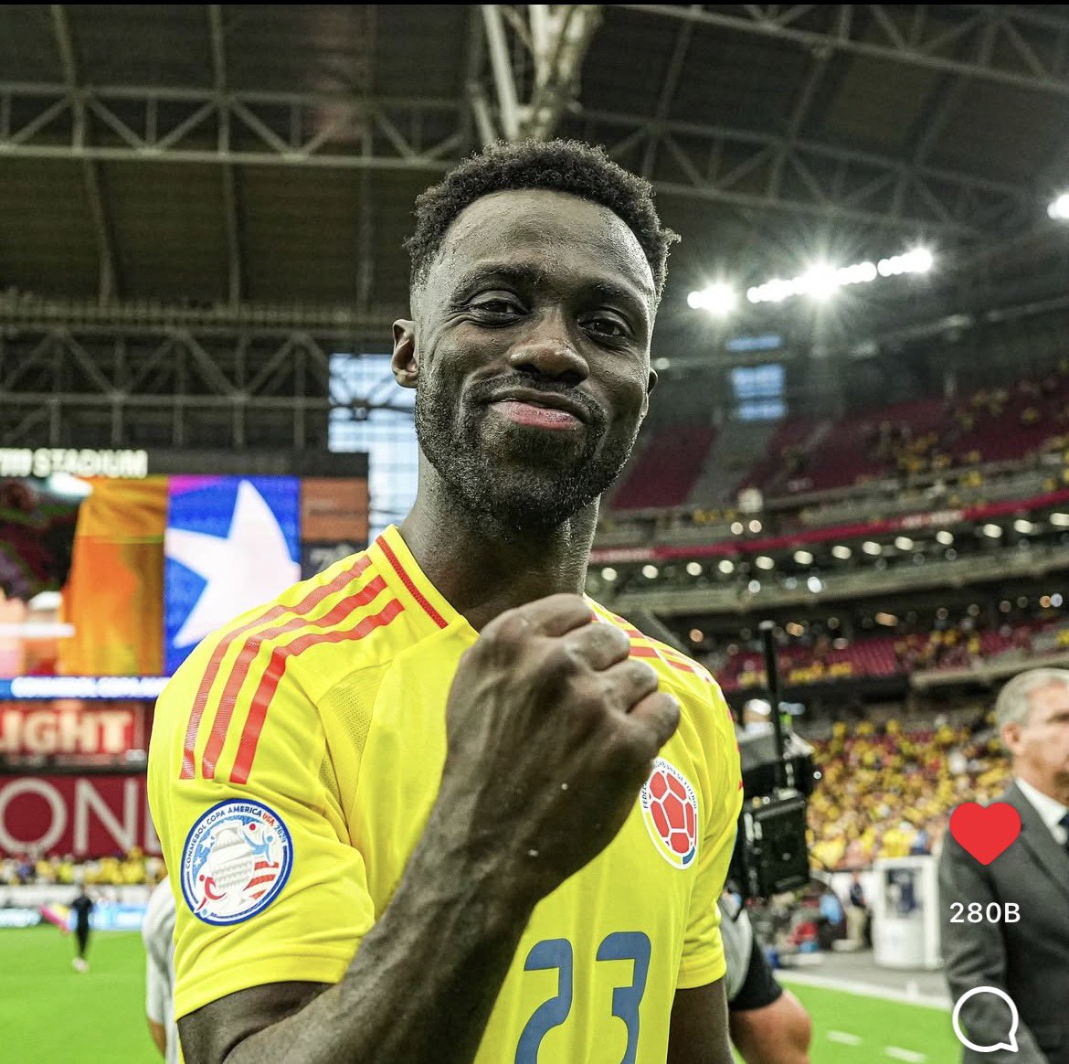 nisucu's tweet photo. 🗣️ Kolombiya teknik direktörü Nestor Lorenzo: " Davinson Sanchez turnuvanın en iyi stoperlerin biri hatta en iyisi bile diyebilirim."

💥 Babadır bizim için El Patron https://t.co/XyZcyDMZds