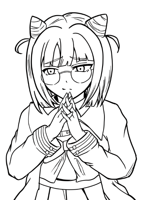 Renton14moya's tweet photo. 初描き神楽chan... https://t.co/ZeWBnt2tNS