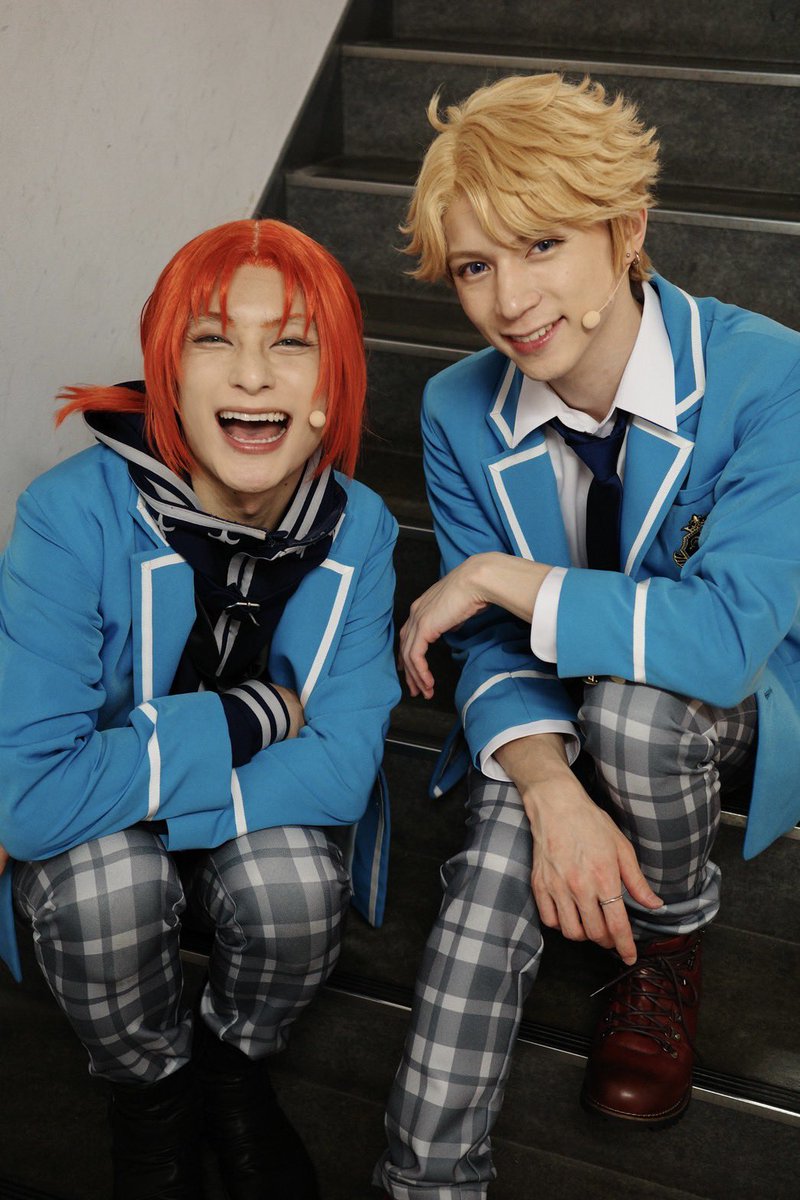 Ryo_Kitamu's tweet photo. #あんステ
３日目終了。
ご観劇、誠にありがとうございました！

明日は休演日で寂しいけど
しっかり休んでまた舞い踊りましょう。

今日は王さまと♪

気をつけて帰ってね〜！ https://t.co/SmKsTbkETM