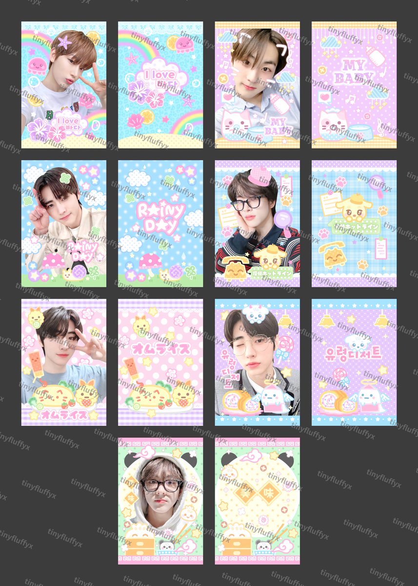 tinyfluffyx's tweet photo. Pre 🤍 photocard

เหลือ 3 เซ็ต

💟 เซ็ตละ 70฿
ค่าส่งems 35฿ (ค่าส่งจ่ายตอนของถึงไทย)

ได้ 7 แบบ แบบละ 20 ใบ รวม 140 ใบ

✳️ รอของ 10-15 วัน 

#ตลาดนัดเอนไฮเพน #ตลาดนัดenhypen https://t.co/tFWvDFUx33