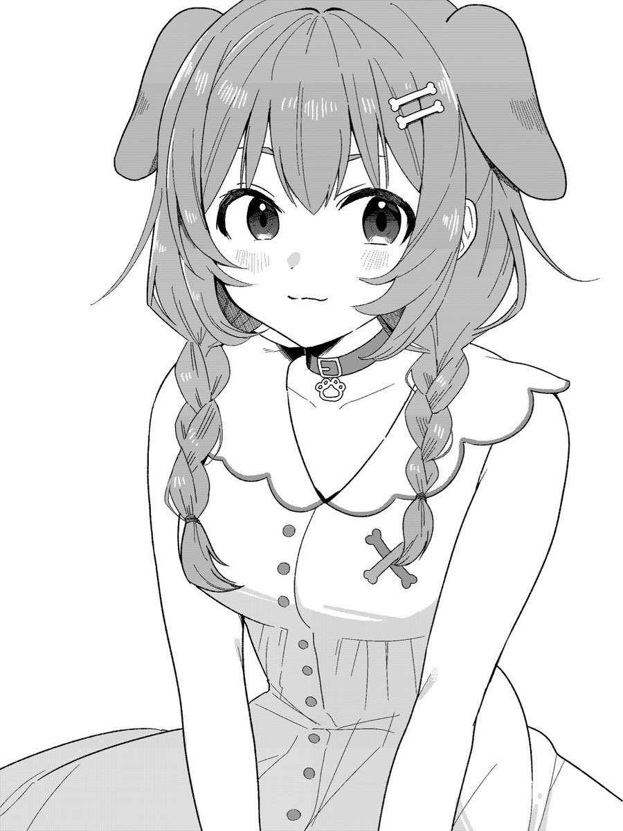 ponsubro's tweet photo. モノクロなころさん！ #できたてころね https://t.co/zoTk99hHJI