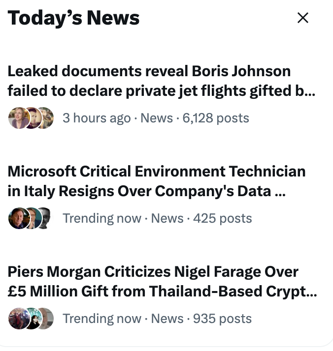 carolecadwalla's tweet photo. Why did Boris Johnson accept a £1m gift from the same billionaire who gave Farage £5m? 

What did Nigel Farage AND Boris Johnson do for the biggest lump sums of cash ever given to British politicians? 

So glad to see this trending. #HarborneReceipts

And follow @thenerve_news https://t.co/z4OGqJojzj
