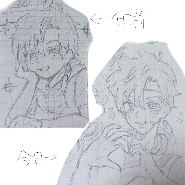 4okosyou's tweet photo. 人って頑張れば4日で絵柄変えれるらしいですよびっくり https://t.co/L0zQukgp5x
