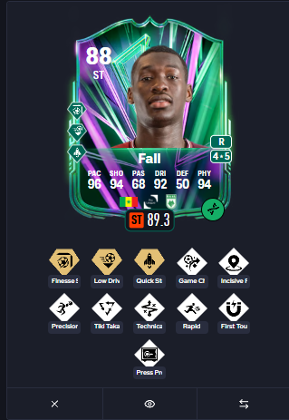 aleksen99's tweet photo. @DetectiveFUT too much pace or fit? https://t.co/fCn6MT276Q