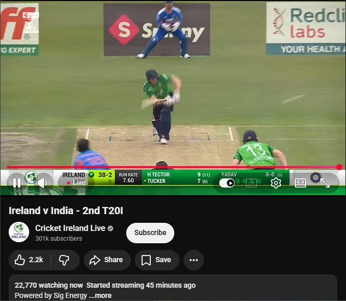 Indian2117's tweet photo. #IndvsIRE https://t.co/ictDgnok47