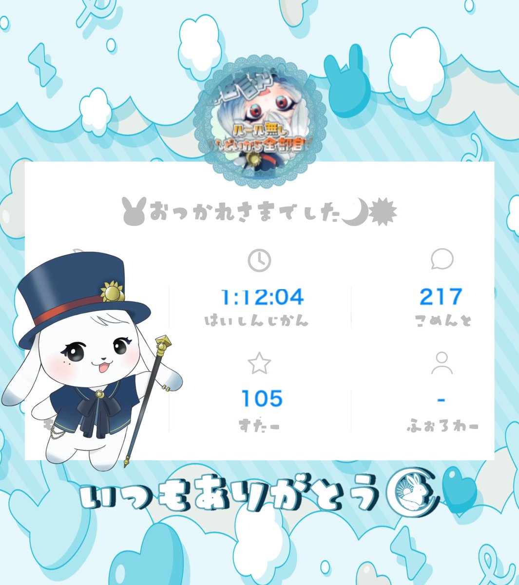🌙☀️宵兎陽羽( ´◔ϖ◔`)@VTuber準備中 tweet media
